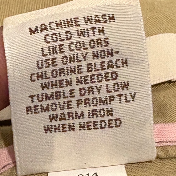 Merona A-Line Skirt with Pink and Dark Brown Stripes - Picture 7 of 7